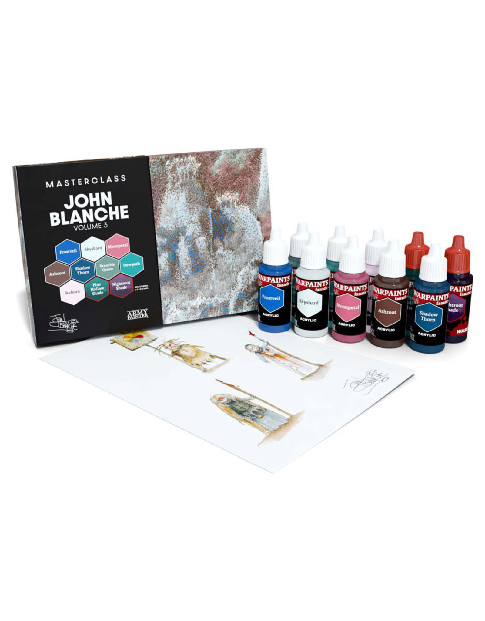 The Army Painter The Army Painter Masterclass John Blanche Paint Set Volume 3 PRE ORDER ARRIVES 2.21.2025