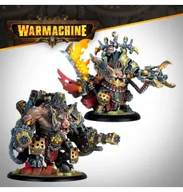 Warmachine Warmachine Emperor Carver Ultimus Esquire III & War Boar MMD47