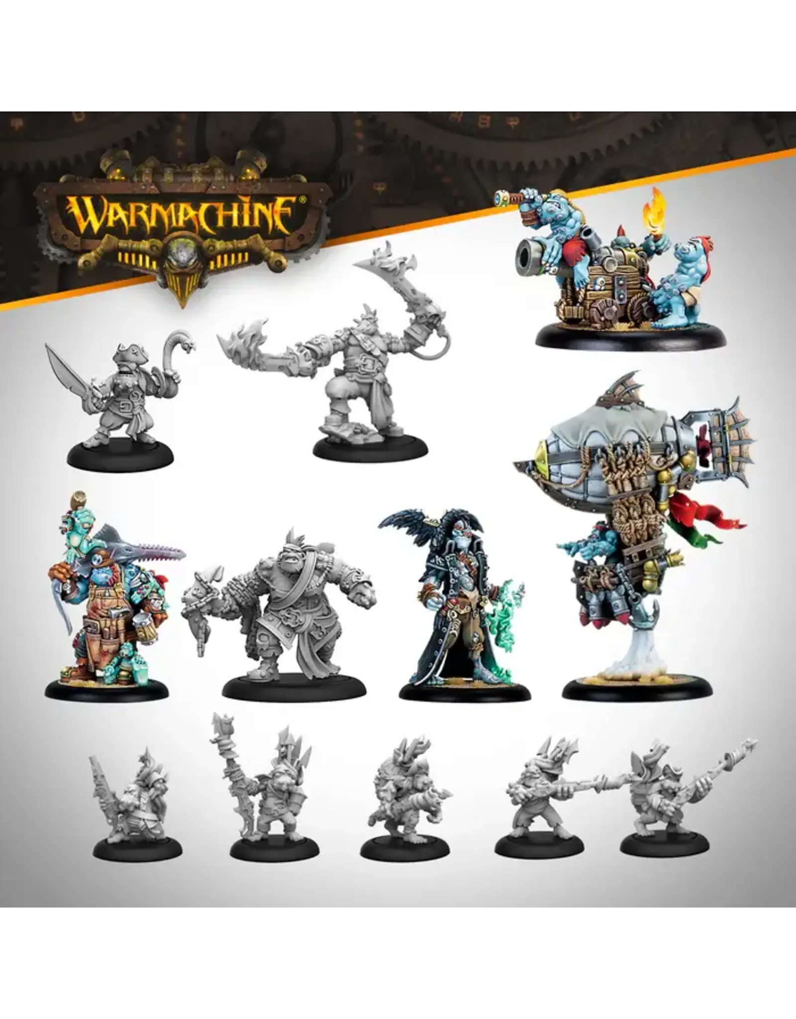 Warmachine Warmachine Southern Kriels Brineblood Marauders Auxiliary Expansion