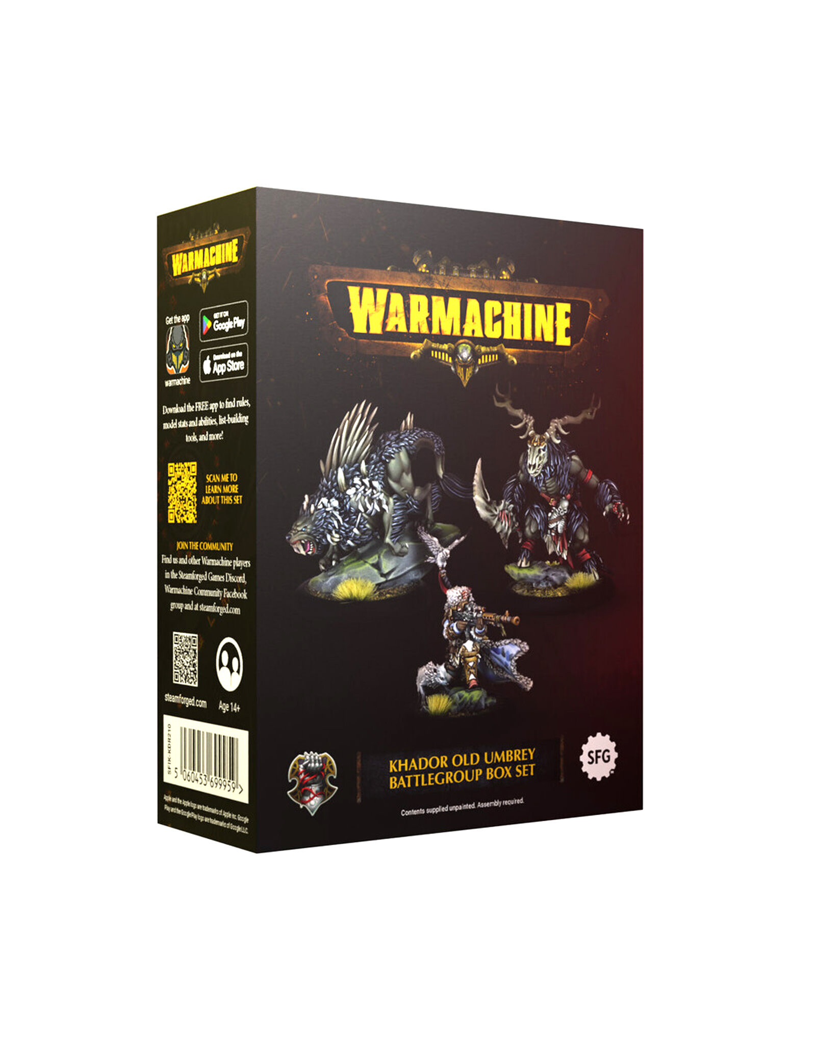 Warmachine Warmachine Khador Old Umbrey Battlegroup Box