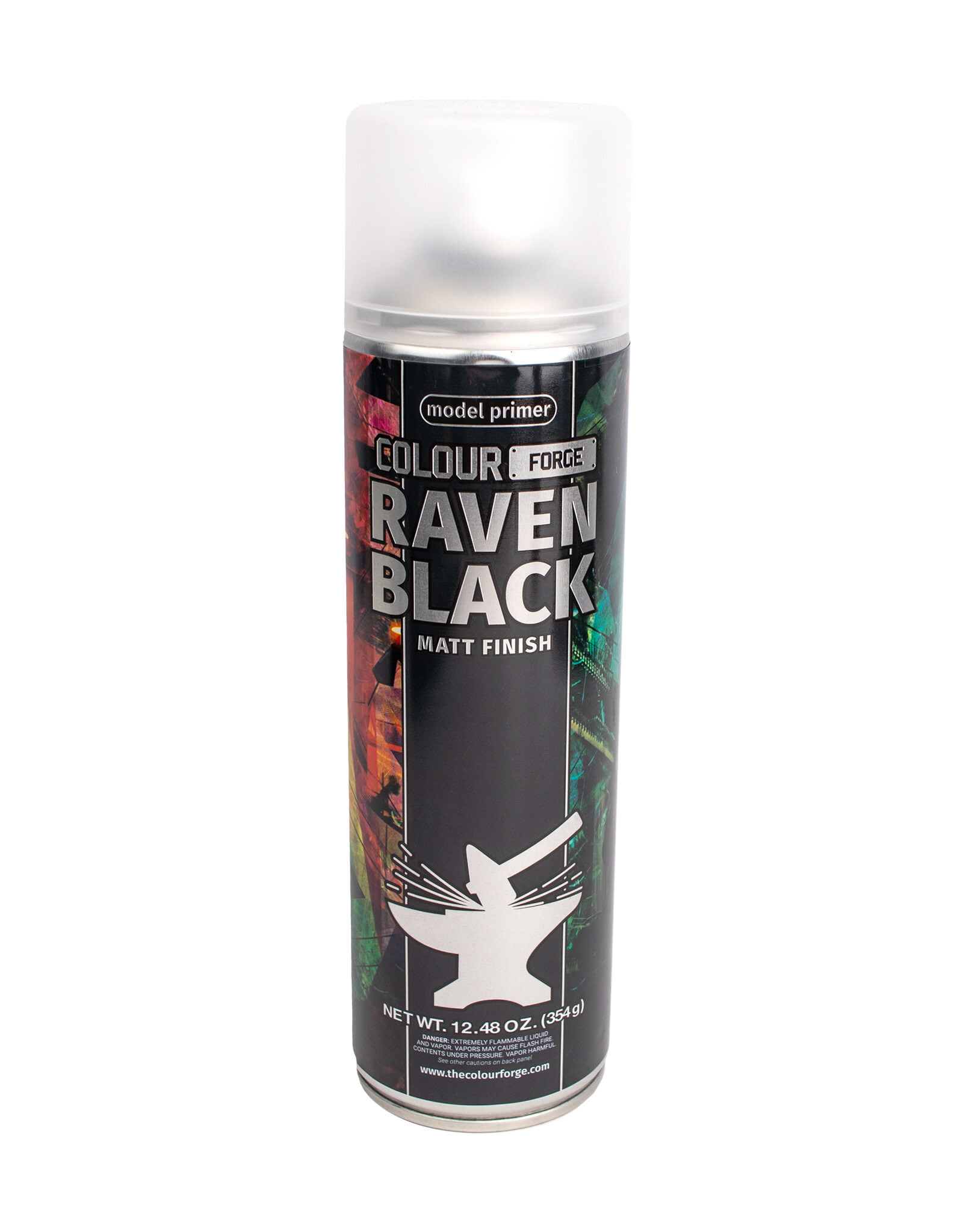Colour Forge Spray: Raven Black (500ml)
