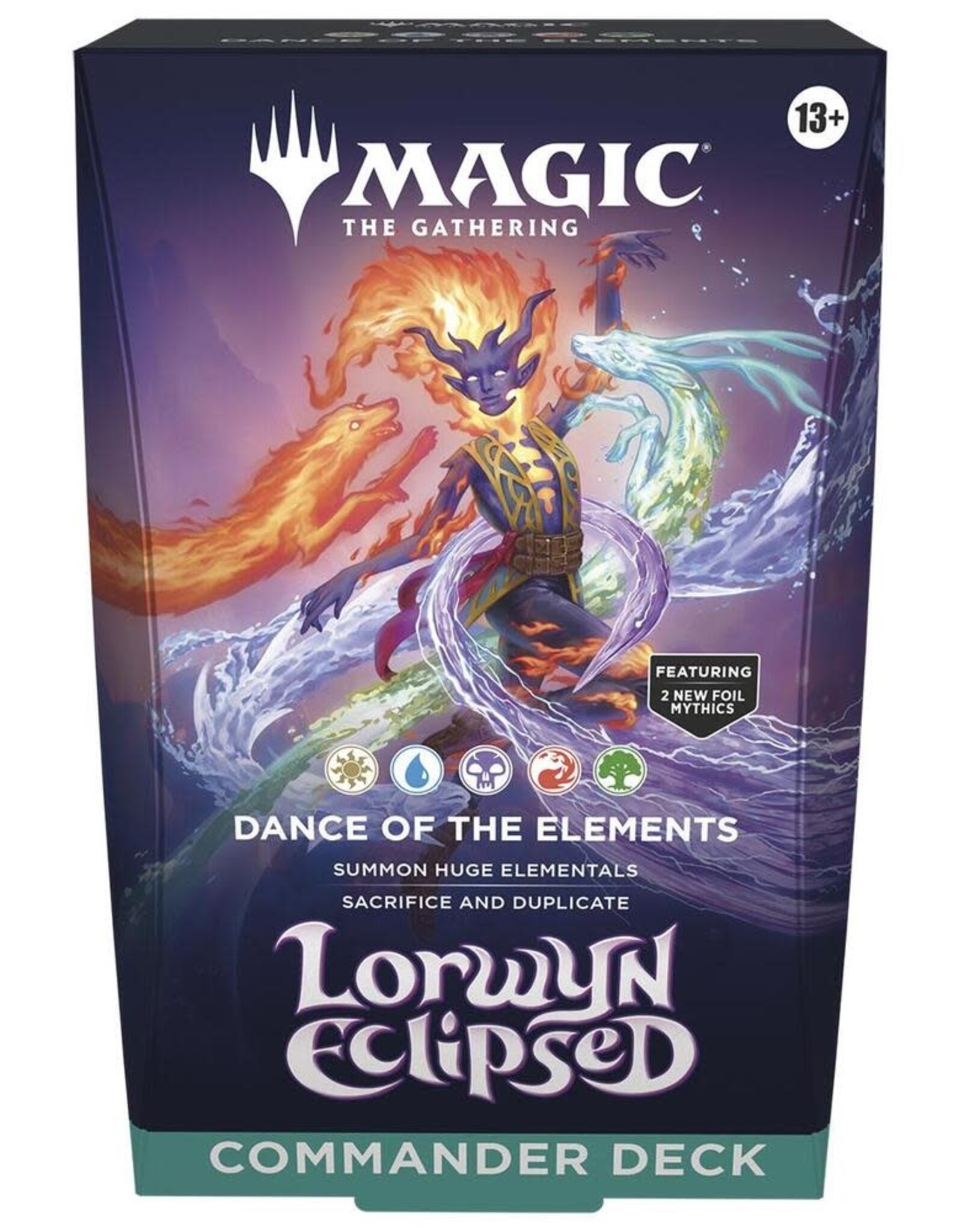 Wizards of The Coast Lorwyn Eclipsed Dance of the Elements Commander Deck