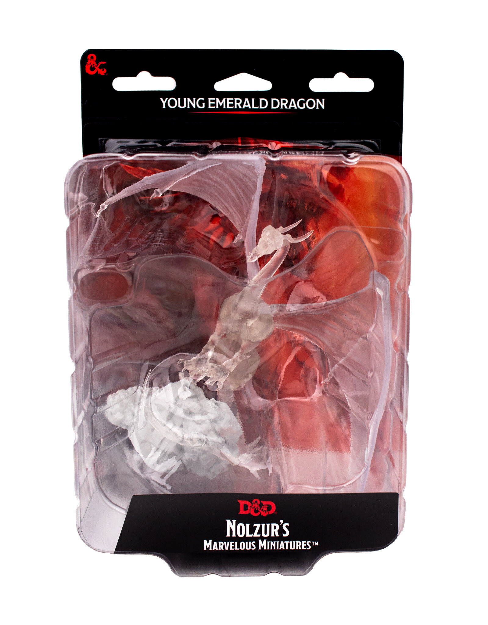 WIZKIDS D&D Nolzur`s Marvelous  Miniatures  Young Emerald Dragon