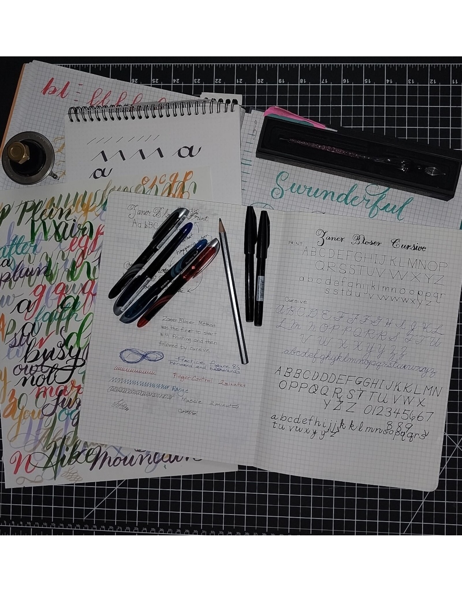 Intro to Cursive Friday March 13 11:00 - 1:00