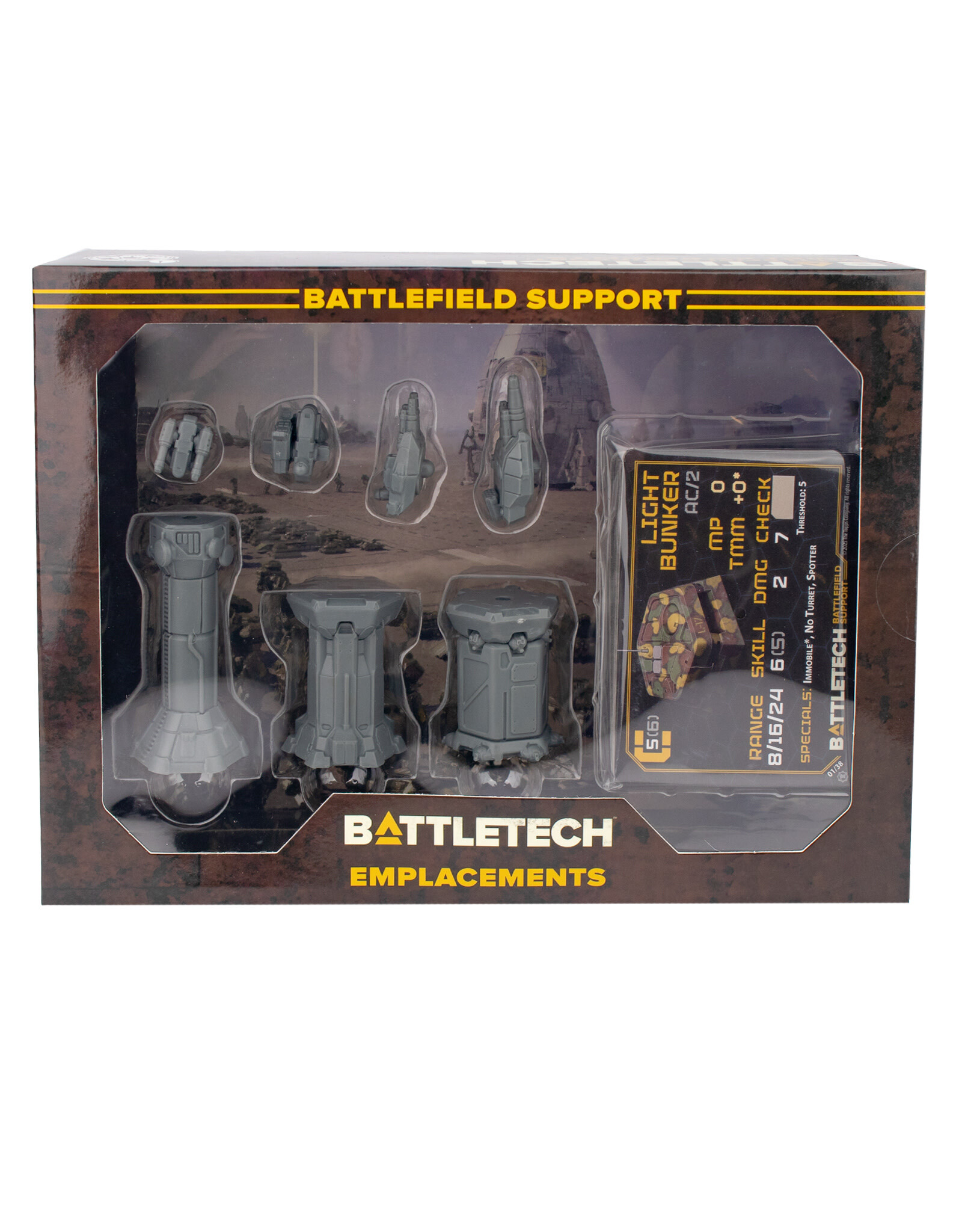 Battletech BattleTech Battlefield Support Emplacements