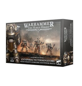 Games Workshop Legion Astartes Cataphractii Terminators with Volkite Chargers and Power Mauls PRE ORDER ARRIVES 2.14.2026