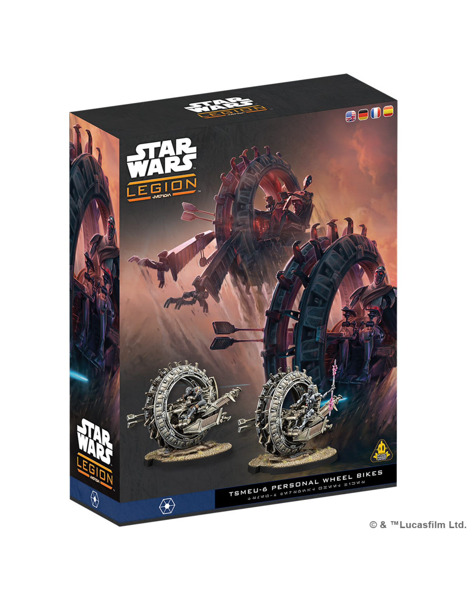 STAR WARS LEGION Star Wars Legion TSMEU-6 Personal Wheel Bikes PRE ORDER ARRIVES 3.20.2026