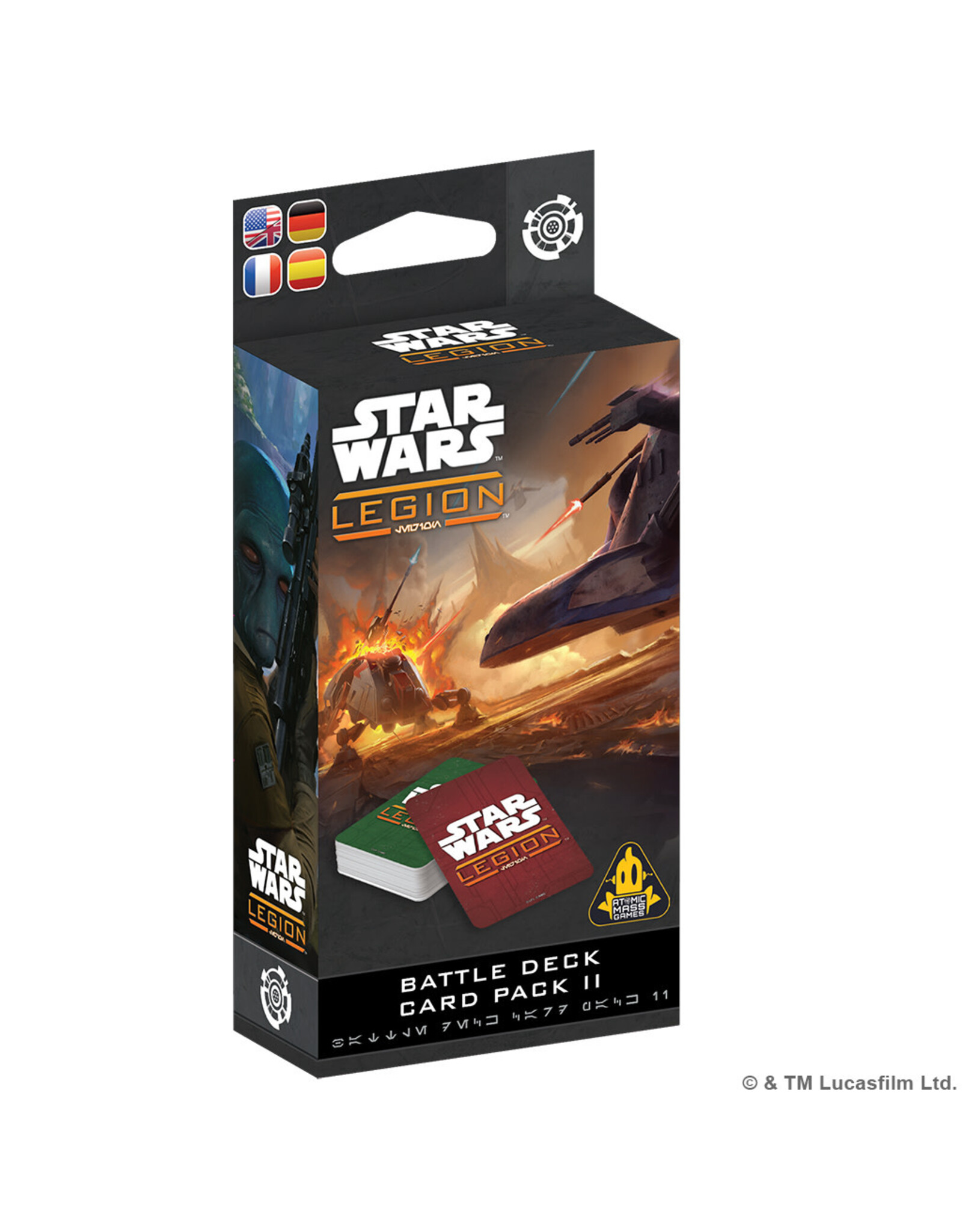 STAR WARS LEGION Star Wars Legion Battle Deck Card Pack II PRE ORDER ARRIVES