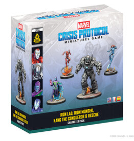 Marvel Crisis Protocol Marvel: Crisis Protocol Iron Lad, Iron Monger, Kang the Conqueror & Rescue PRE ORDER ARRIVES 3.6.2026
