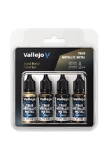 Vallejo True Metallic Metal Aged Metal Color Set