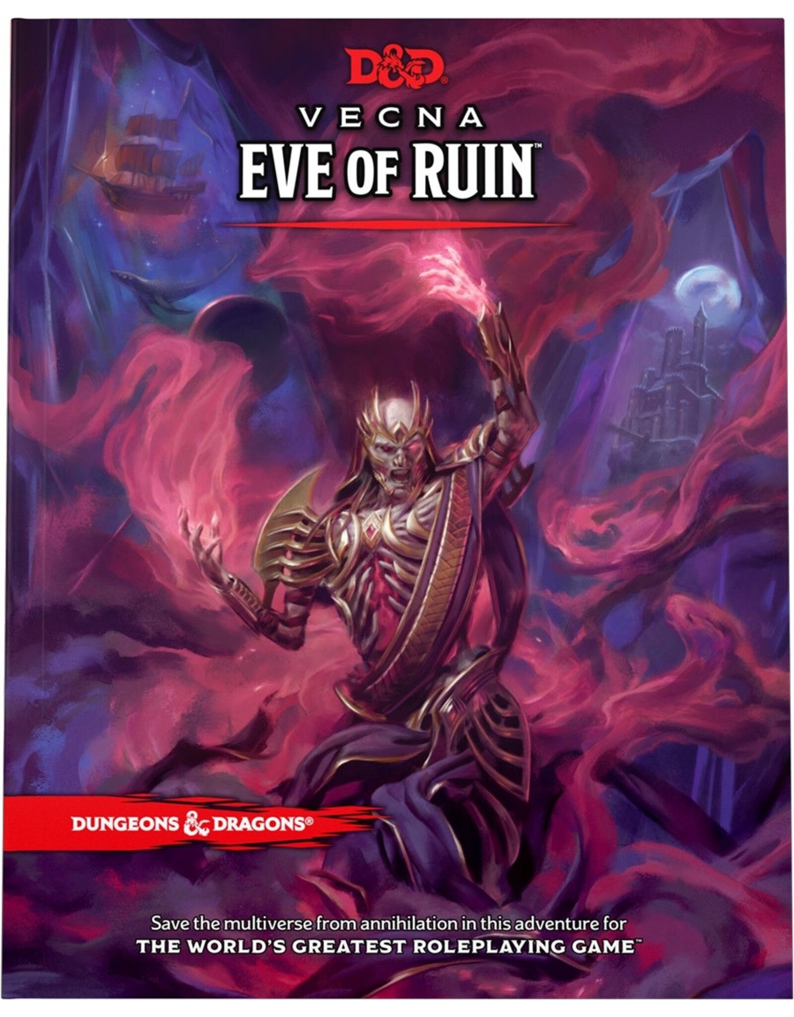 Wizards of The Coast Dungeon and Dragons Vexcna eve of Ruin