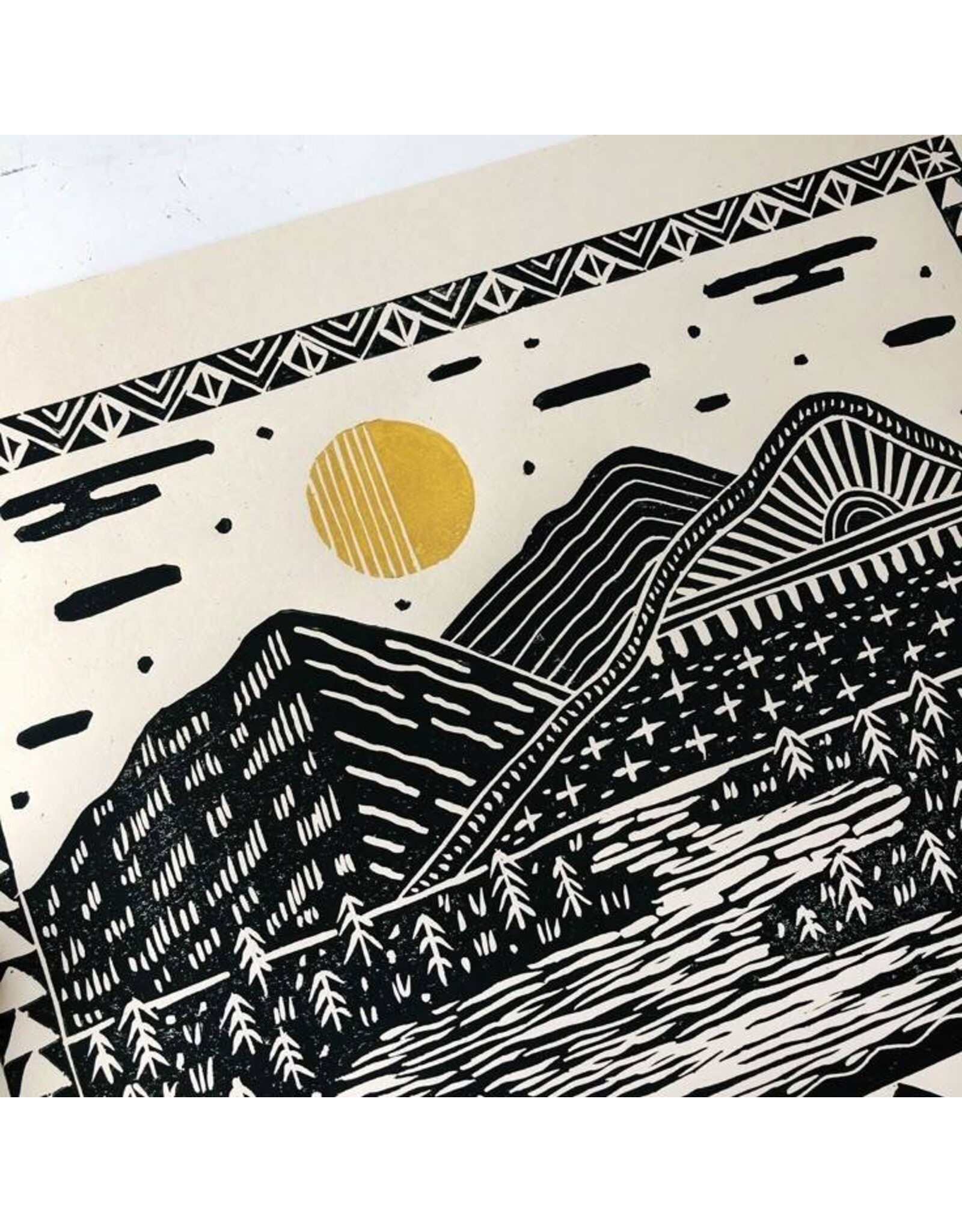 Block Printing: Landscapes Saturday March 7 11:00 - 1:00