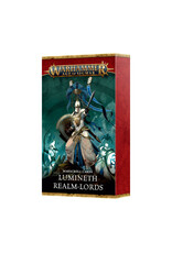 Games Workshop Warscroll Cards Lumineth Realmlords  PRE ORDER ARRIVES 2.21.2026