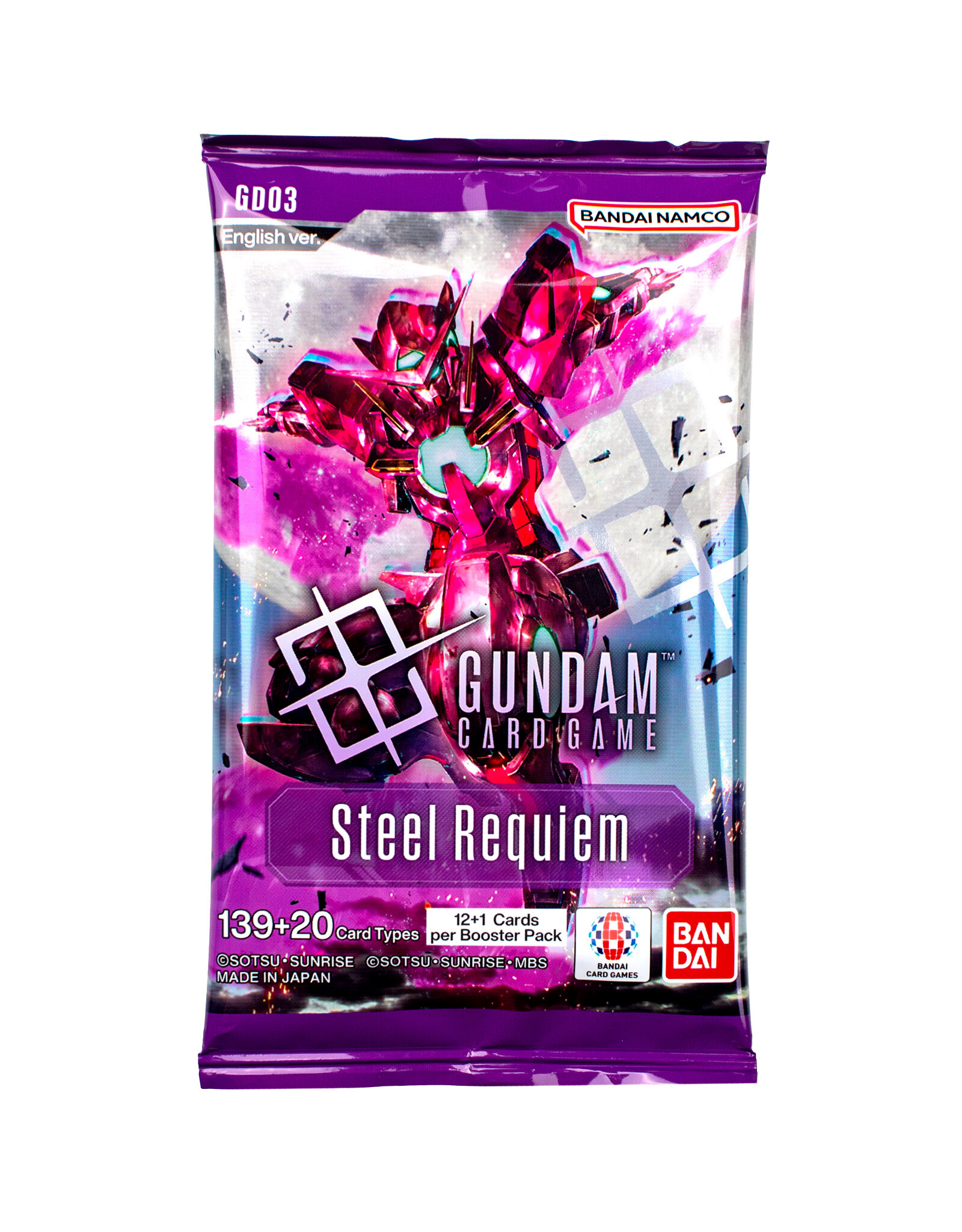 Bandai Gundam TCG Steel Requiem Booster Pack