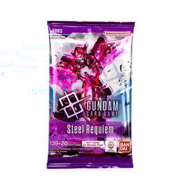 Bandai Gundam TCG Steel Requiem Booster Pack