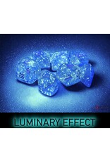 Chessex Luminary Polyhedral Sky/Silver  7-Dice Set