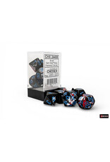 Chessex Brush Polyhedral Dark Side/Blue 7-Die Set