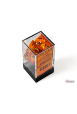 Chessex Vortex Polyhedral Orange/Black  7-Dice Set