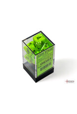 Chessex Vortex Polyhedral Bright Green/Black  7-Dice Set