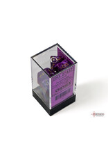 Chessex Vortex  Polyhedral Purple/Gold 7-Dice Set