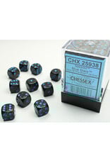 Chessex Speckled Blue Stars/Blue 12mm d6 Dice Block (36 dice)