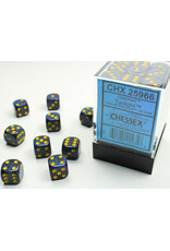 Chessex Speckled Twilight/Yellow 12mm d6 Dice Block (36 dice)