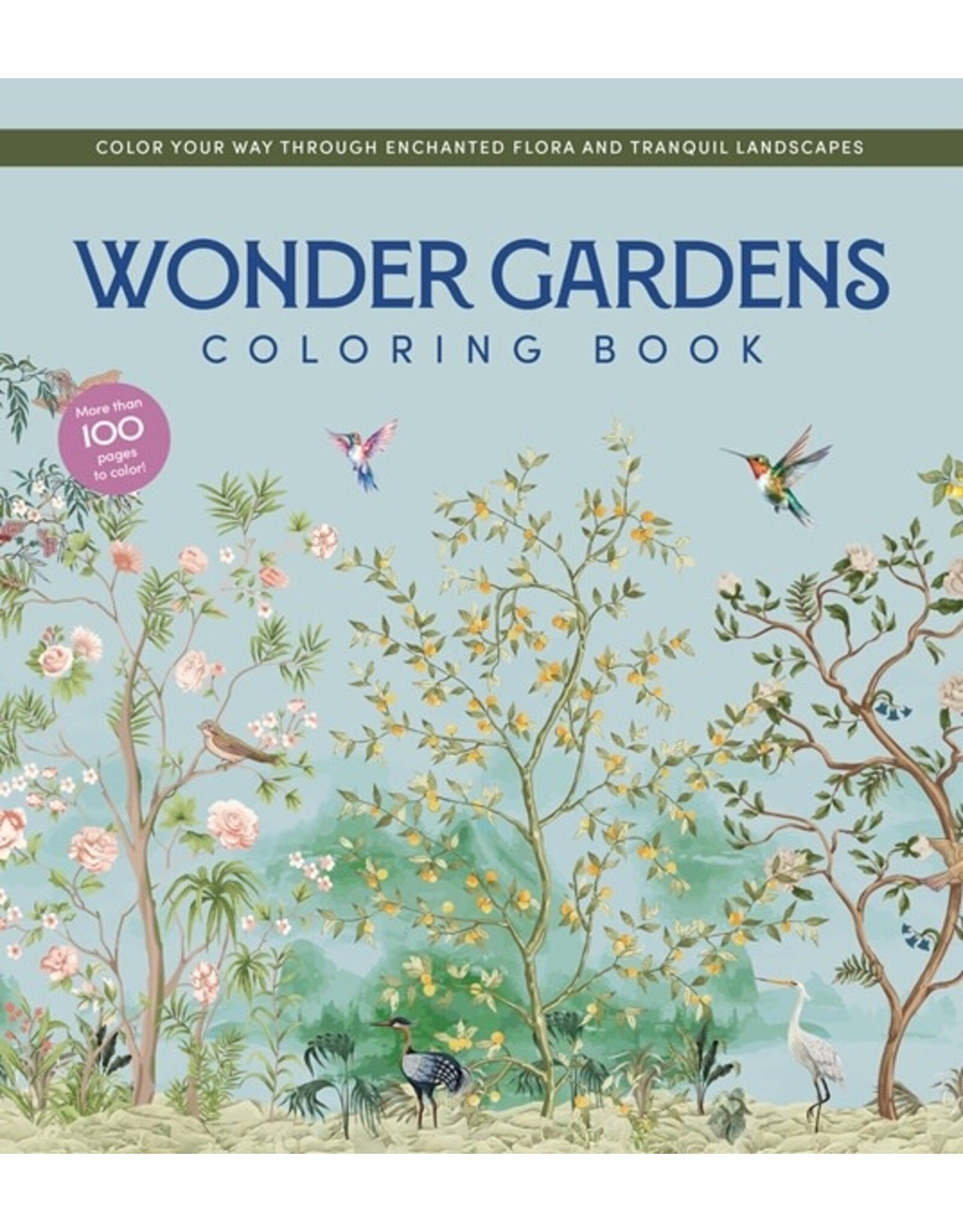Wonder Gardens Coloring Book