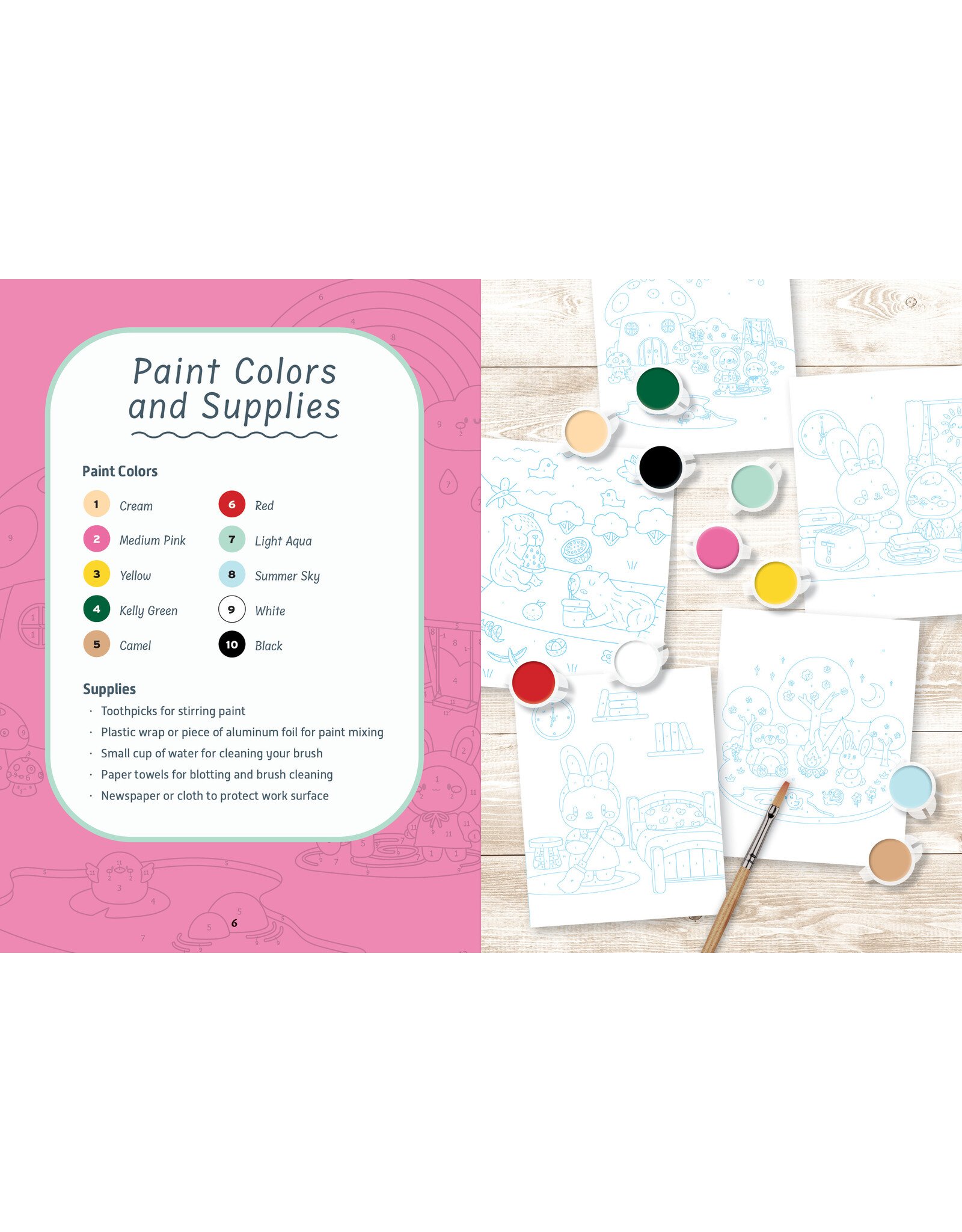 Cozy Paint by Number Kit