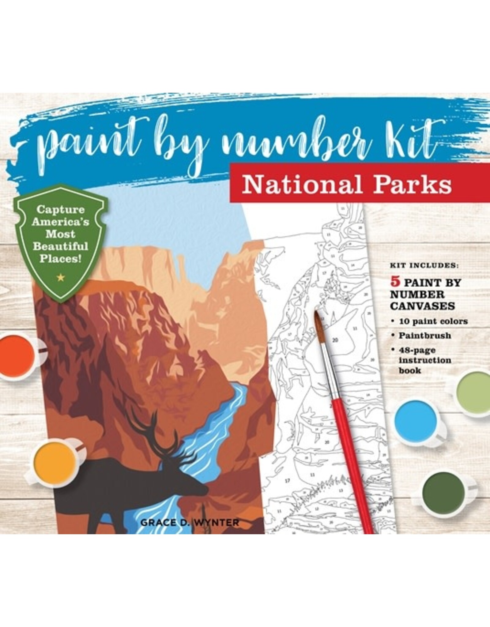 Paint by Numbers Kit: National Parks