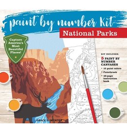 Paint by Numbers Kit: National Parks