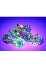 Chessex Nebula Primary/Blue Luminary 12mm d6 Dice Block (36 dice)