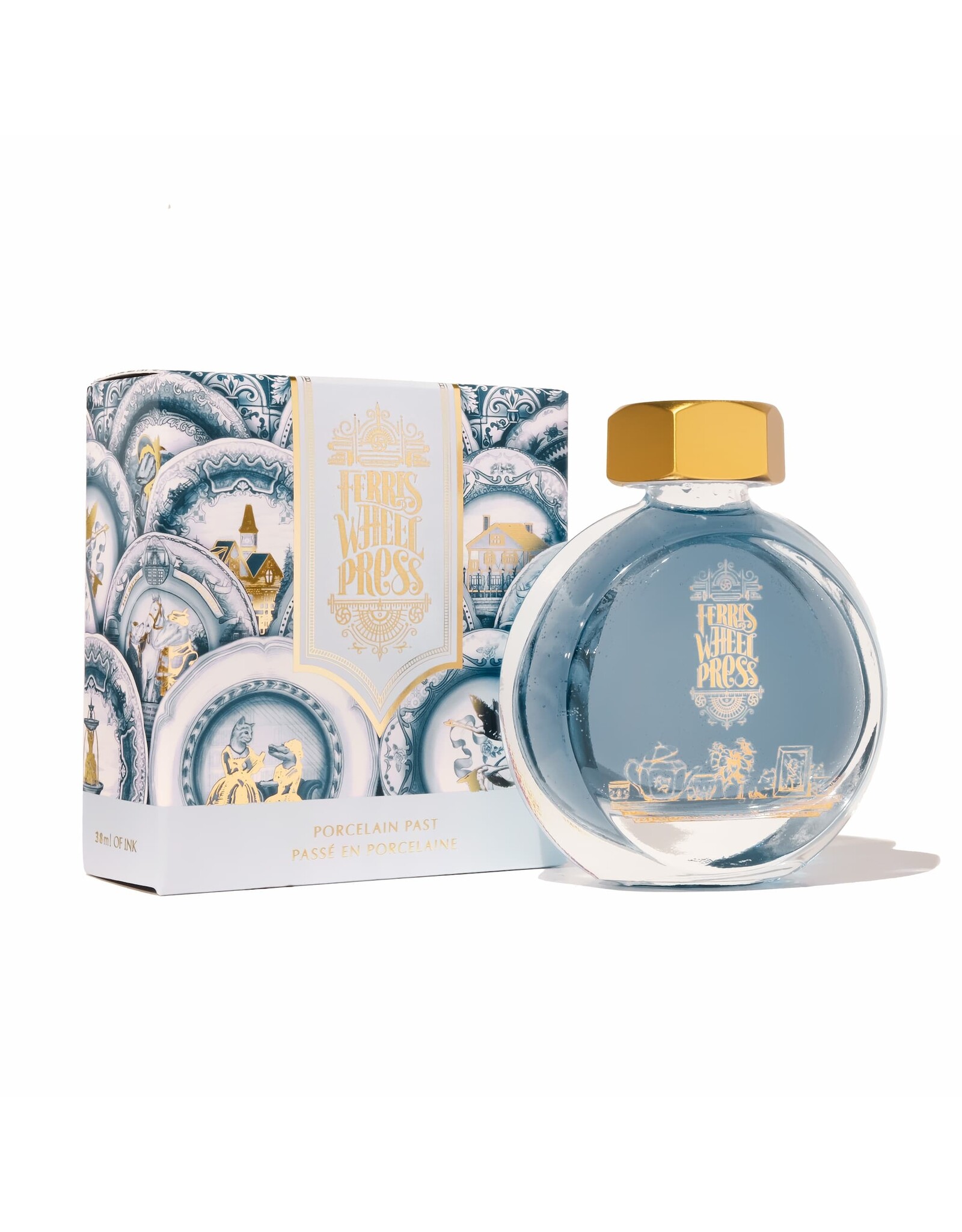 Ferris Wheel Press FWP Everyday Inks, Porcelain Past 38ml