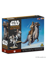 STAR WARS LEGION Star Wars Legion Captain Solo & Commander Skywalker on Tauntauns