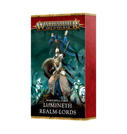 Games Workshop Warscroll Cards Lumineth Realmlords