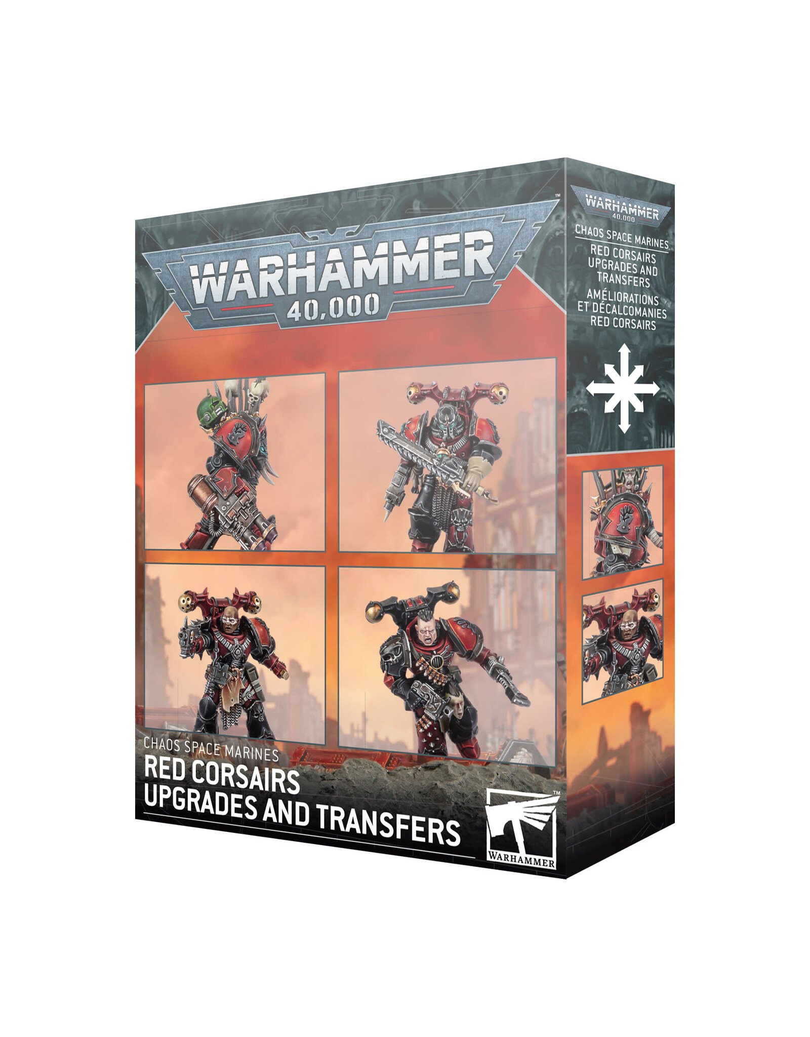 Games Workshop Chaos Space Marines Red Corsairs Upgrades & Transfers PRE ORDER ARIVES 3.21.2026