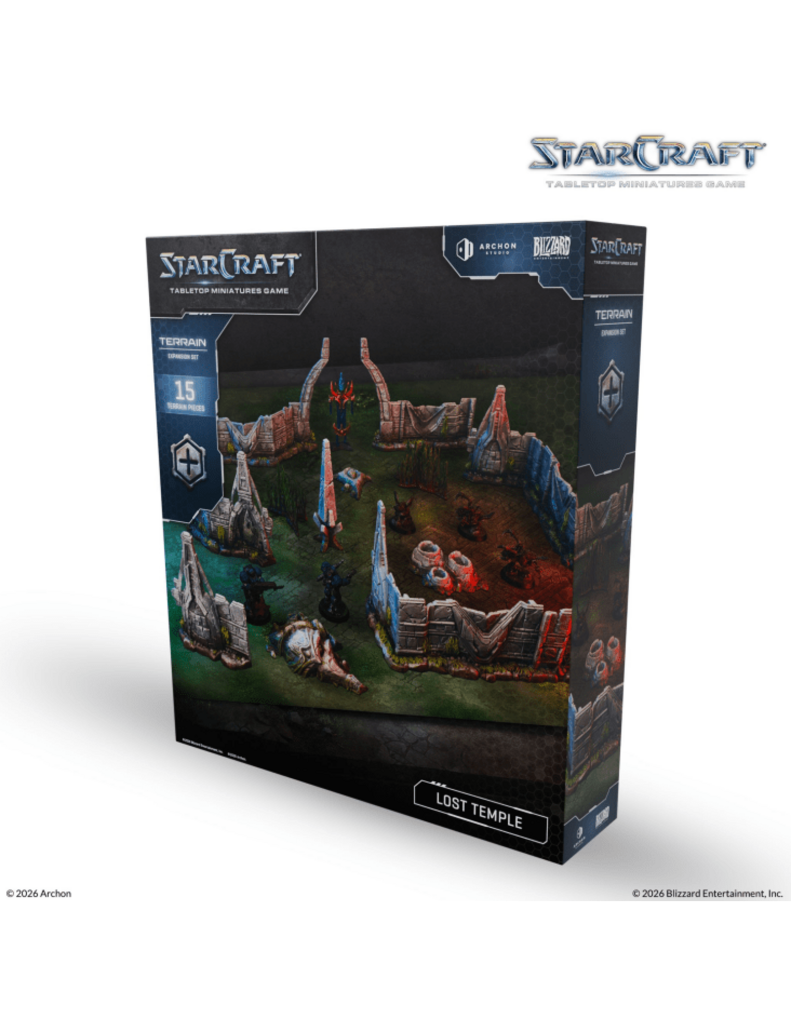 StarCraft The Miniatures Game: Terrain: Lost Temple Expansion Set