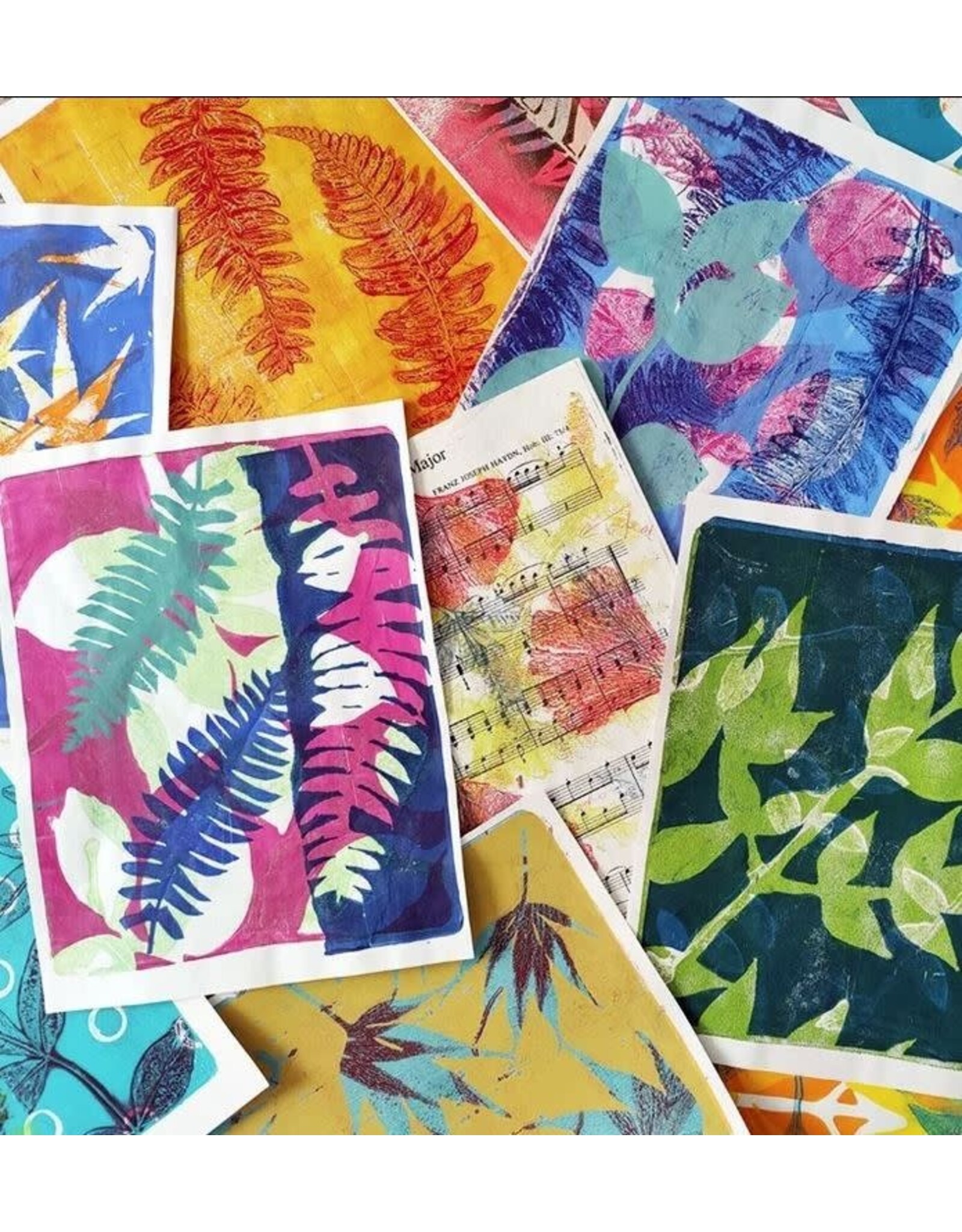 Botanical Gel Printing Saturday April 18 11:00 - 1:00