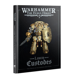 Games Workshop Horus Heresy Liber Custodes