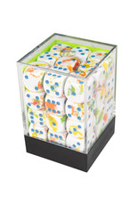 Chessex Brush Breezy/Blue 12mm d6 Dice Block (36 dice)