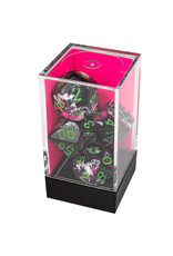 Chessex Brush Polyhedral Paintball/Green 7-Die Set