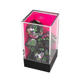 Chessex Brush Polyhedral Paintball/Green 7-Die Set