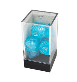 Chessex Luminary Polyhedral Sky/Silver  7-Dice Set