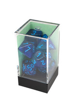 Chessex Gemini Polyhedral Blue-Blue/Light Blue Luminary 7-Die Set