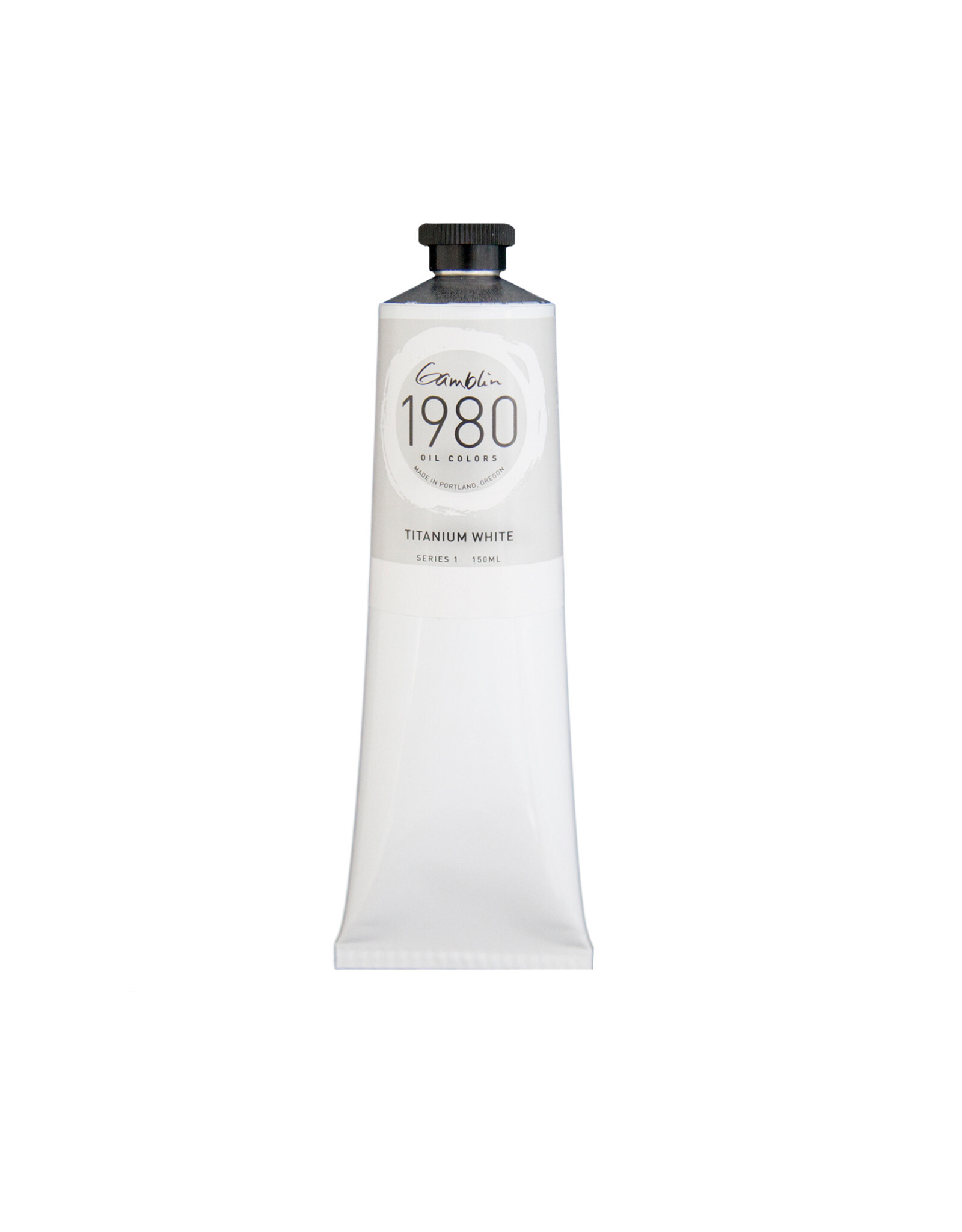 Gamblin Gamblin 1980 Oil Paint, Titanium White, 150ml