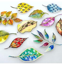 Japanese Watercolor Leaves Saturday April 25 2:00 - 4:00