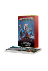 Games Workshop Warscroll Cards Daughters Of Khaine  PRE ORDER ARRIVES 4.11.2026
