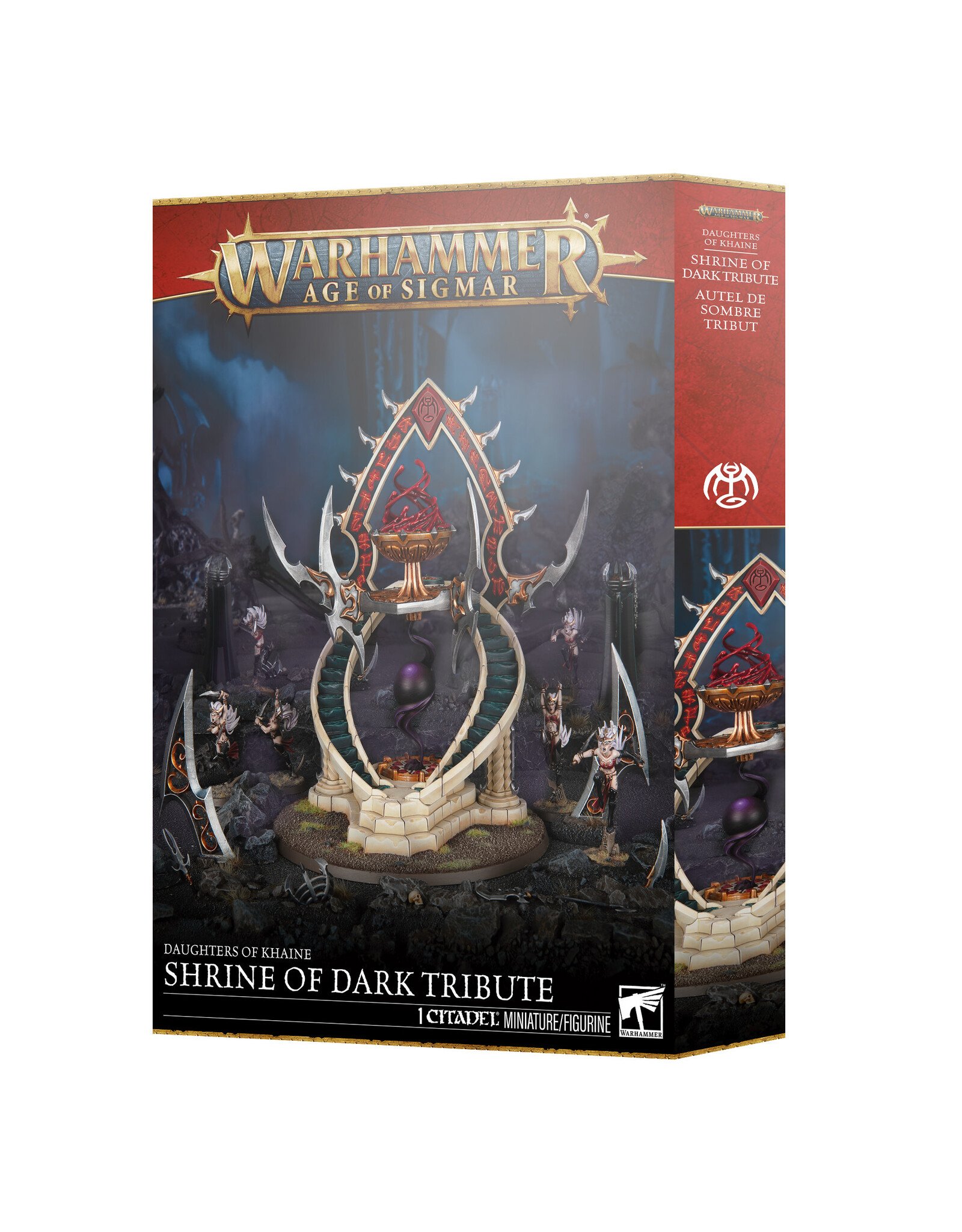 Games Workshop Daughters of Khaine Shrine Of Dark Tribute  PRE ORDER ARRIVES 4.11.2026
