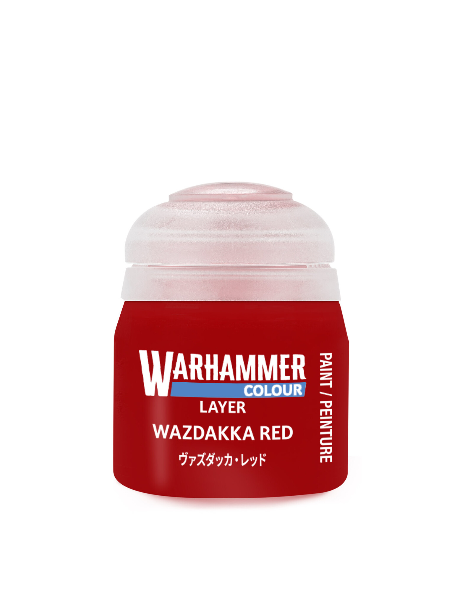 Games Workshop Layer Wazdakka Red