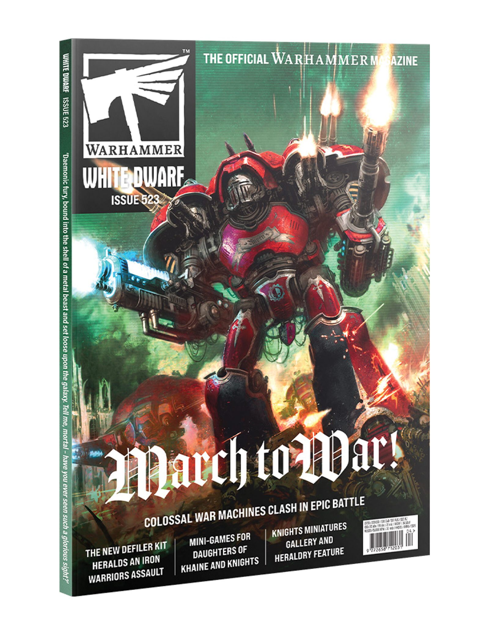 Games Workshop White Dwarf 523 (Apr-26) PRE ORDER ARRIVES 4.18.2026