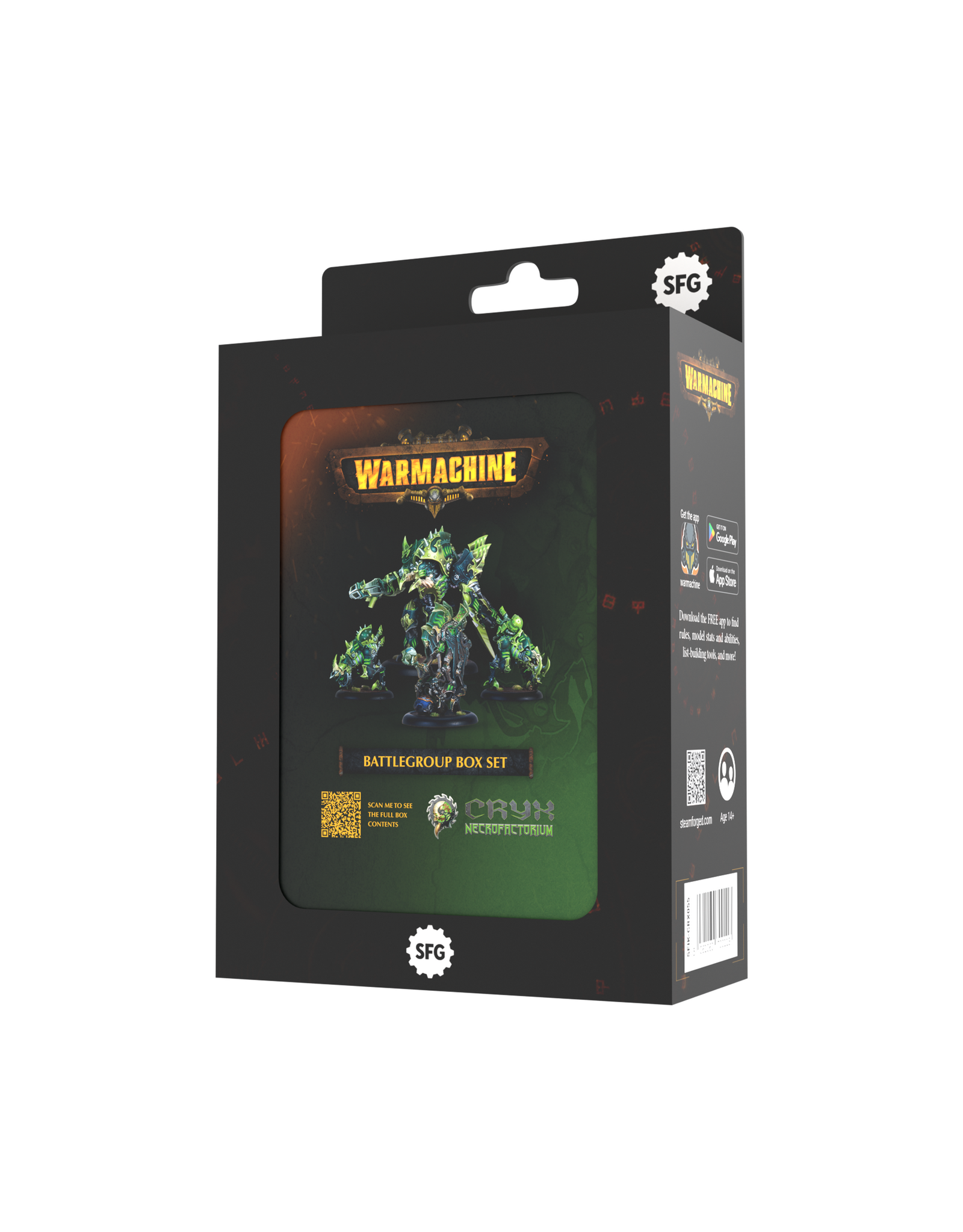 Warmachine Warmachine Cryx Necrofactorium Battlegroup Box